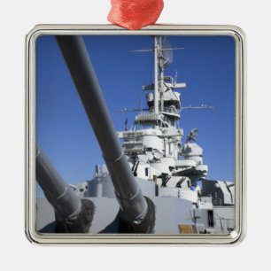 Adorno Metálico Acorazado de USS Alabama en el monumento del