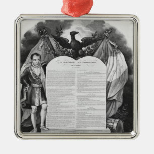 Adorno Metálico Acto adicional del 22 de abril de 1815