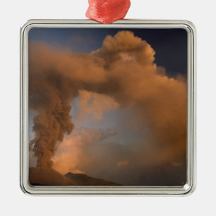 Adorno Metálico Acto de la cumbre del Etna, Sicilia (Italia)