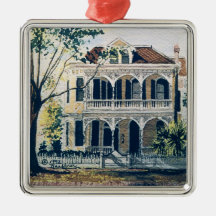 Acuarela de Galveston, casa 1887 de Howard Carnes
