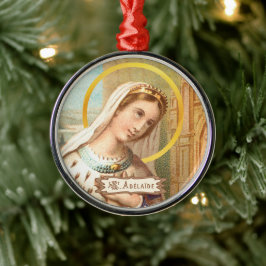 Adorno Metálico Adelaida, Santa Emperatriz Romana (LT 03)