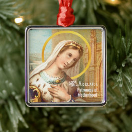 Adorno Metálico Adelaida, Santa Emperatriz Romana (LT 03)