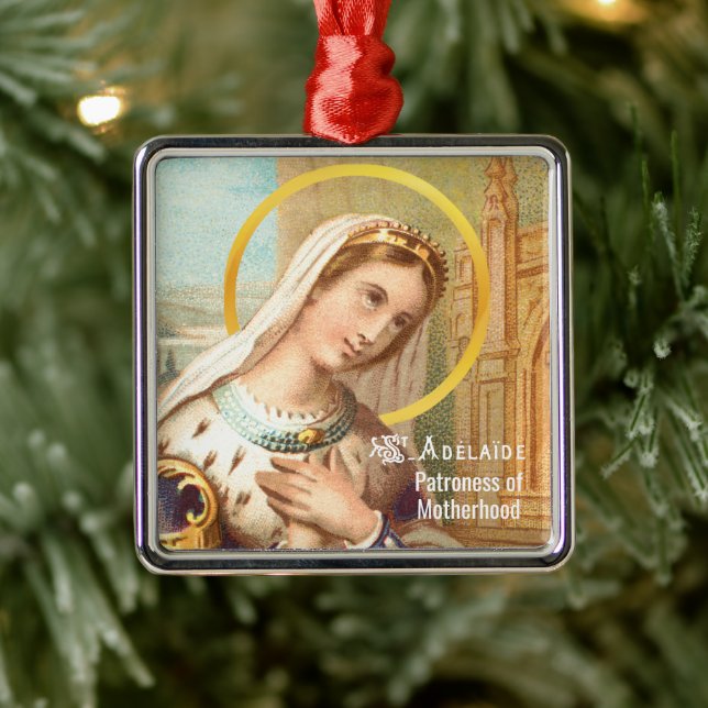 Adorno Metálico Adelaida, Santa Emperatriz Romana (LT 03) (Árbol)