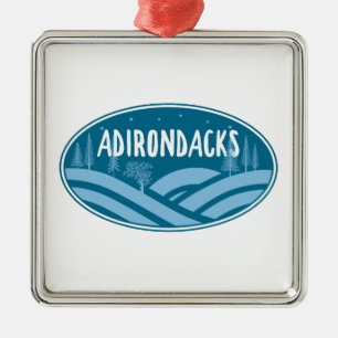 Adorno Metálico Adirondacks New York Outdoor