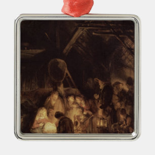 Adorno Metálico Adoración de los pastores, 1646