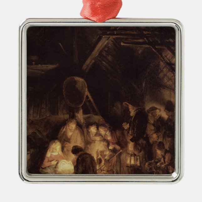 Adorno Metálico Adoración de los pastores, 1646 (Frente)