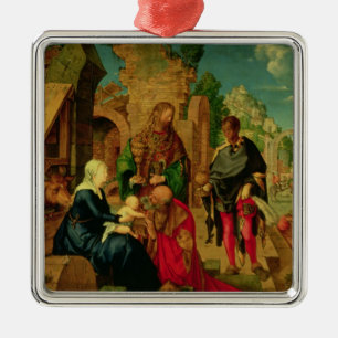 Adorno Metálico Adoración de unos de los reyes magos, 1504