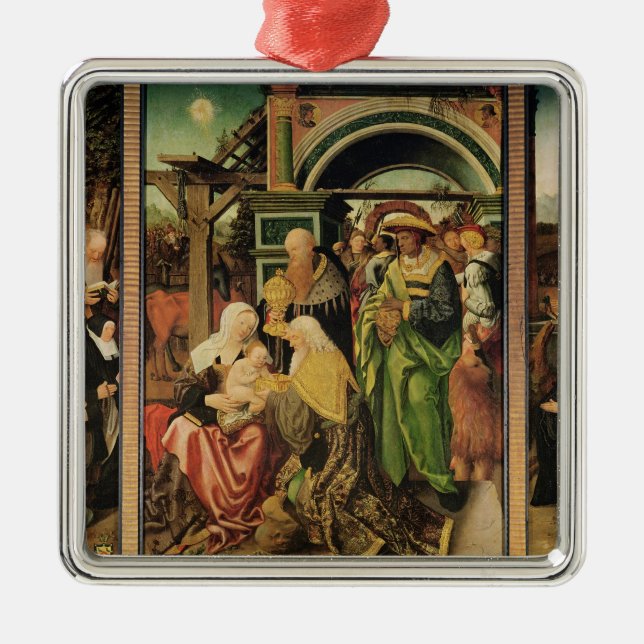 Adorno Metálico Adoración del Magi 2 (Frente)