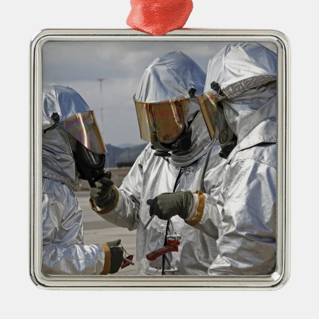 Adorno Metálico Aeronaves Rescate Bomberos Marines (Frente)