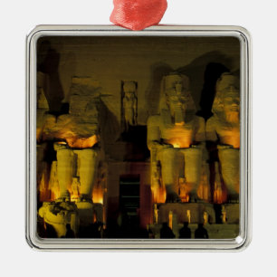 Adorno Metálico AF, Egipto, Abu Simbel. Figuras colosales de