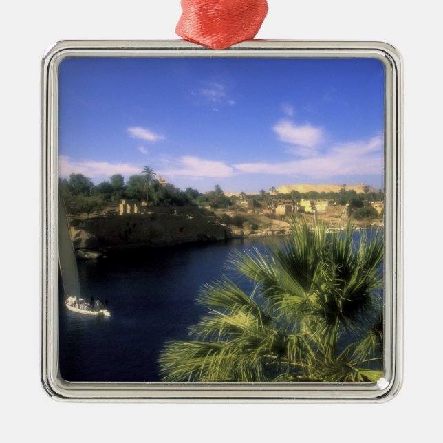 Adorno Metálico AF, Egipto, Alto Egipto, Asuán. Río Nilo, (Frente)