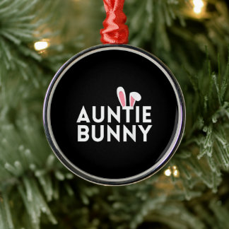 Adorno Metálico Afortunada Auntie Bunny Matching Family Easter Out