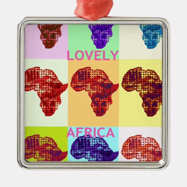 ADORNO METÁLICO ÁFRICA AMABLE (Frente)