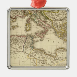 Adorno Metálico África del Norte, mar Mediterráneo