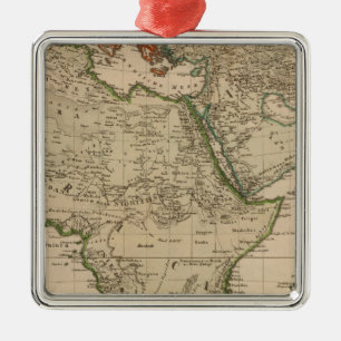 Adorno Metálico África y Asia