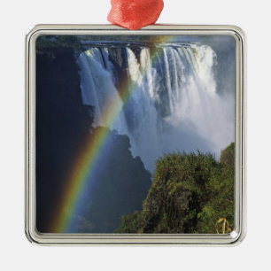 Adorno Metálico África, Zimbabue, Cataratas Victoria