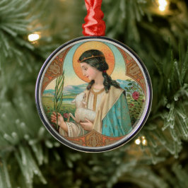 Adorno Metálico Agnes de Roma (BK 006)