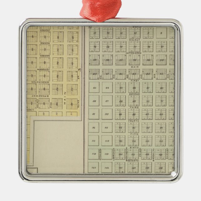 Adorno Metálico Agua fría, protección, Avilla, Kansas (Frente)