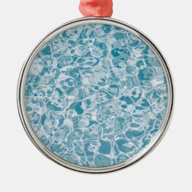 Adorno Metálico Aguas Rippling (Mar Cálido) (Playa Tropical) (Frente)