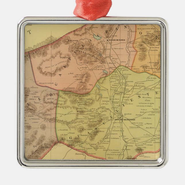 Adorno Metálico Aguascalientes (Frente)