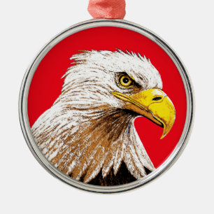 Adorno Metálico Águila americana
