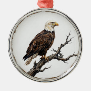 Adorno Metálico Águila calva Alaska