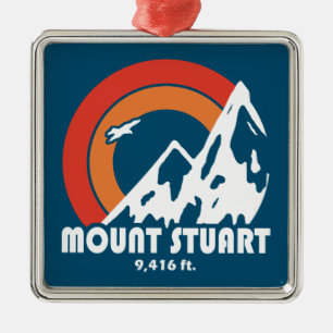 Adorno Metálico Águila del sol del Monte Stuart Washington