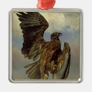 Adorno Metálico Águila herida (por Rosa Bonheur)