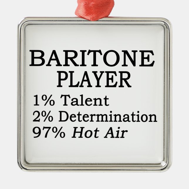 Adorno Metálico Aire caliente Baritone (Frente)