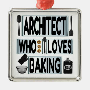 Adorno Metálico Al arquitecto le encanta el baño