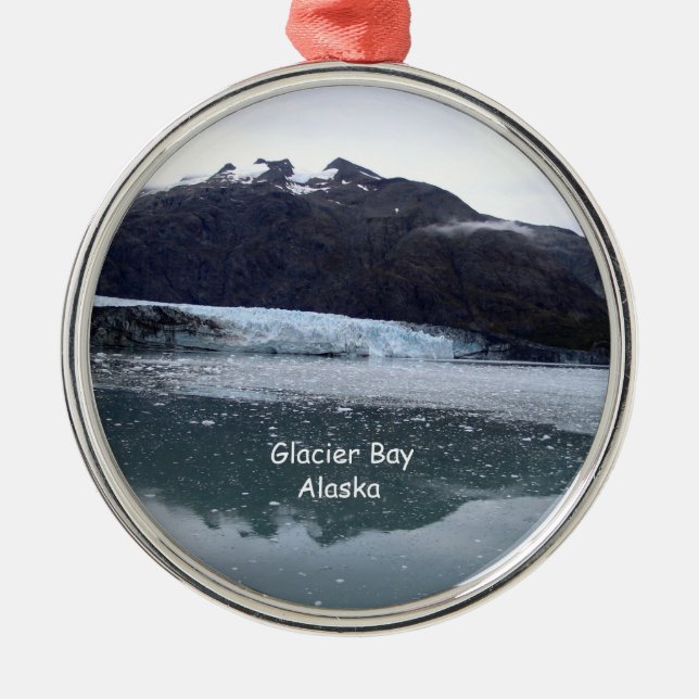 Adorno Metálico Alaska, Bahía del Glaciar (Frente)
