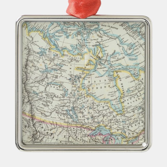 Adorno Metálico Alaska, Canadá, Groenlandia (Frente)