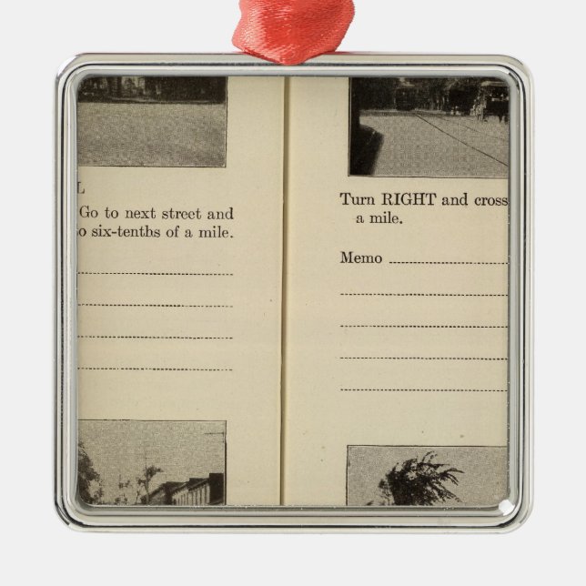 Adorno Metálico Albany, NY (Frente)