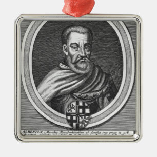 Adorno Metálico Albert de Brandeburgo