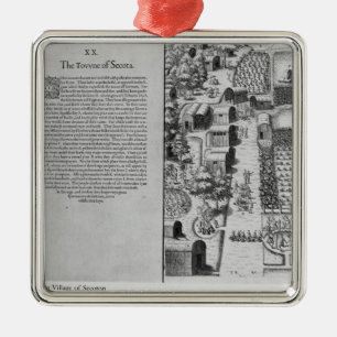 Adorno Metálico Aldea india de Secoton