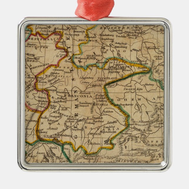 Adorno Metálico Alemania 29 (Frente)