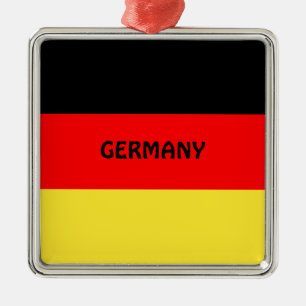 Adorno Metálico Alemania:Bandera de Alemania