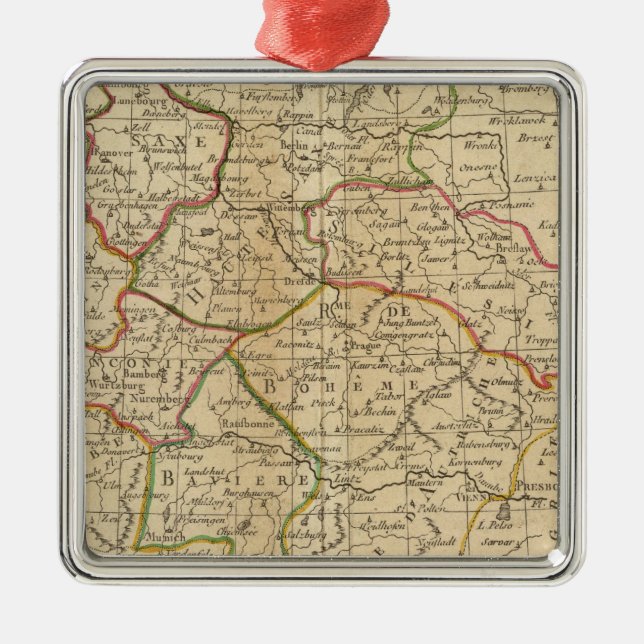 Adorno Metálico Alemania, Bohemia (Frente)