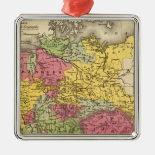 Adorno Metálico Alemania, Suiza y el norte de Italia