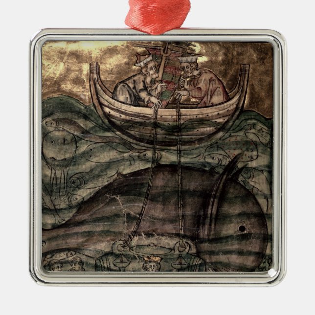 Adorno Metálico Alexander el grande (Frente)