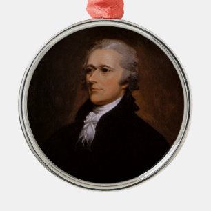 Adorno Metálico Alexander Hamilton
