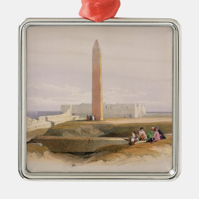 Adorno Metálico Alexandría, comúnmente llamada Cleopatra (Frente)