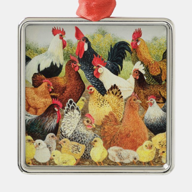 Adorno Metálico Algo cantar alrededor (Frente)