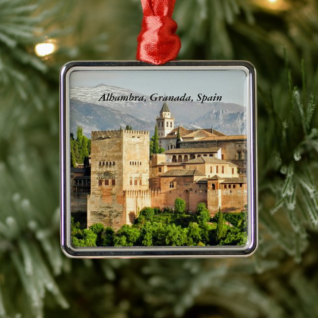 Adorno Metálico Alhambra, Granada, Andalucía, España (Árbol)