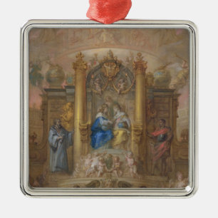 Adorno Metálico Alliance de Francia y de España