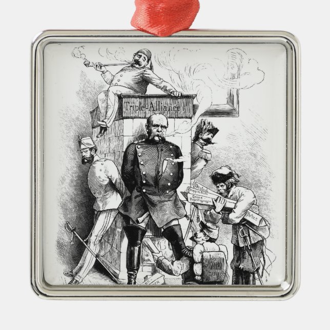 Adorno Metálico Alliance triple, de 'Bismarck (Frente)