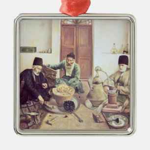 Adorno Metálico Alquimistas, 1893