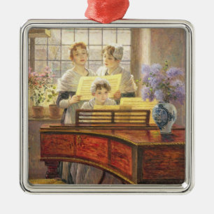 Adorno Metálico Alrededor del piano