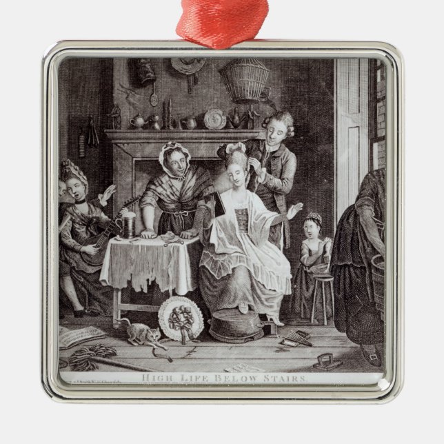 Adorno Metálico Alta vida debajo de las escaleras (Frente)