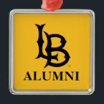 Adorno Metálico Alumnos del estado de Long Beach<br><div class="desc">Mira estos diseños de Long Beach de la Universidad Estatal de California. Muestra tu Orgullo Estatal de California con estos nuevos productos de la Universidad. Estos son los regalos perfectos para el estudiante, alumno, familia, amigo o fan de Long Beach en su vida. Todos estos productos de Zazzle están en...</div>